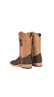 Renegate Python Square Toe Youth Cowboy Boot