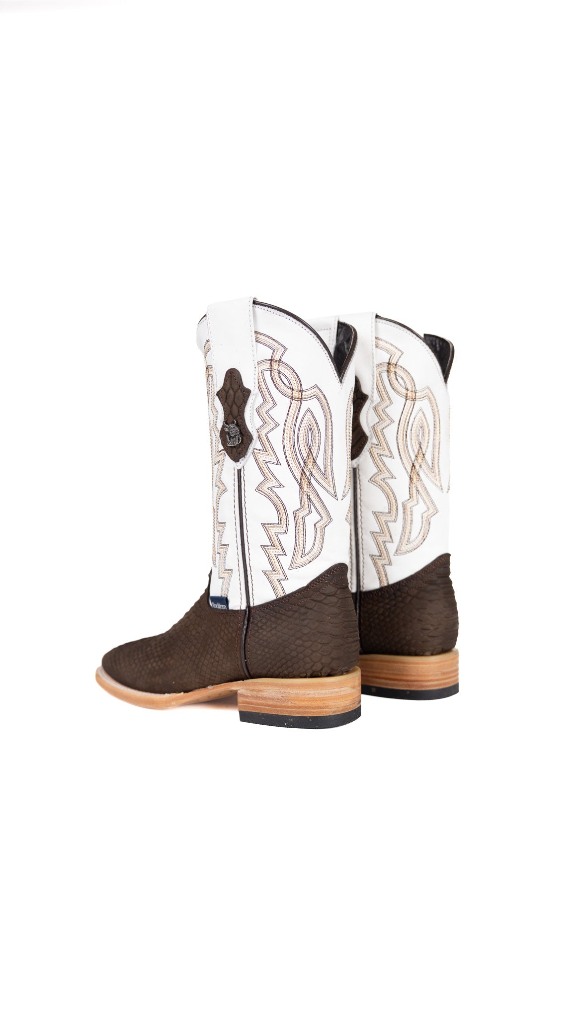 Renegate Python Square Toe Youth Cowboy Boot