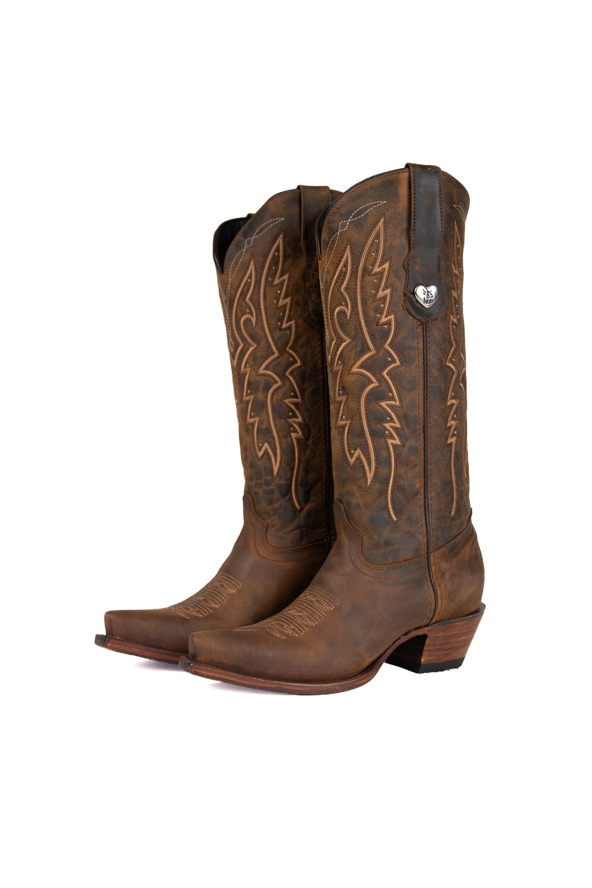 Beirut Alexa Midi Snip Toe Cowgirl Boot