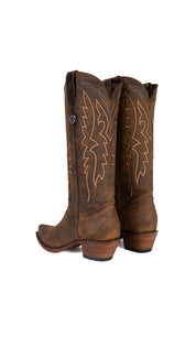 Beirut Alexa Midi Snip Toe Cowgirl Boot