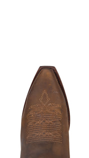 Beirut Alexa Midi Snip Toe Cowgirl Boot