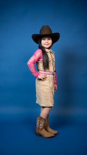 Nova Denim Western Shirt Dress