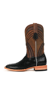 Monroe Python Exotic Square Toe Cowboy Boot