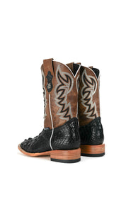 Michael Giant Alligator Exotic Square Toe Cowboy Boot