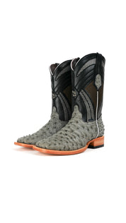 Monroe Ostrich Square Toe Cowboy Boot