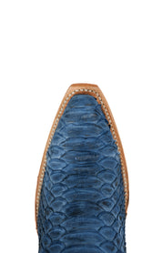 Kelly Python Exotic Tall Snip Toe Cowgirl Boot