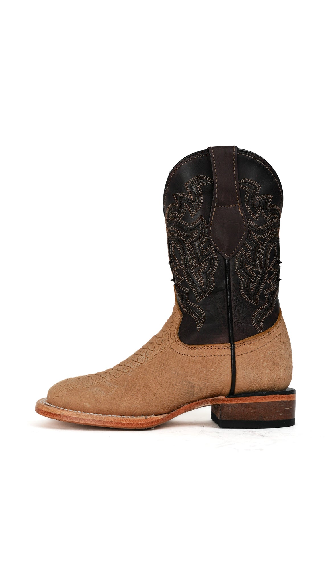Little Kids Bruce Python Cowboy Boot