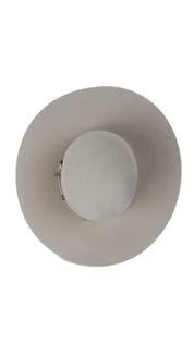 Rock'em 4X Silver Open Crown Felt Cowboy Hat