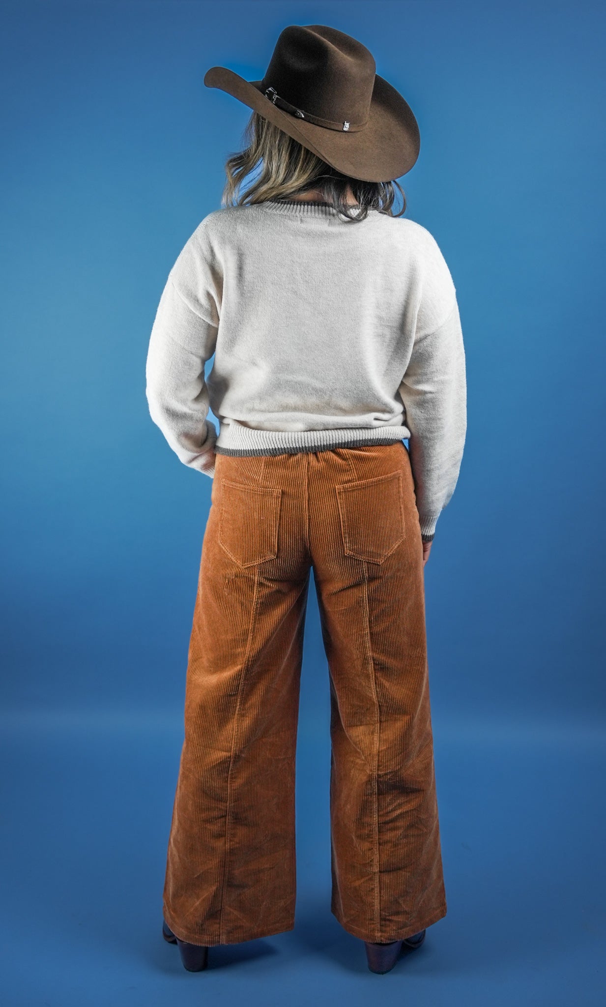 Sienna Corduroy Wide-Leg Trouser