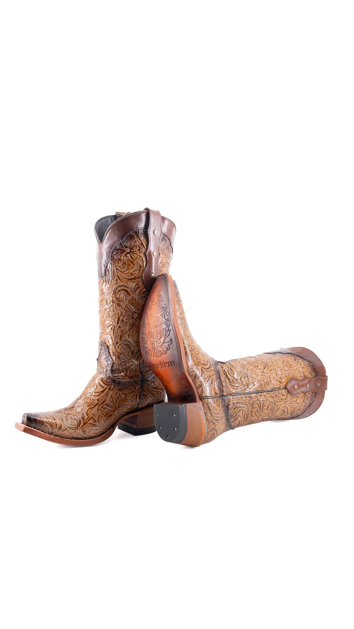 652 Mila Flor De Luz Snip Toe Cowgirl Boot