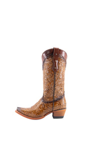 652 Mila Flor De Luz Snip Toe Cowgirl Boot