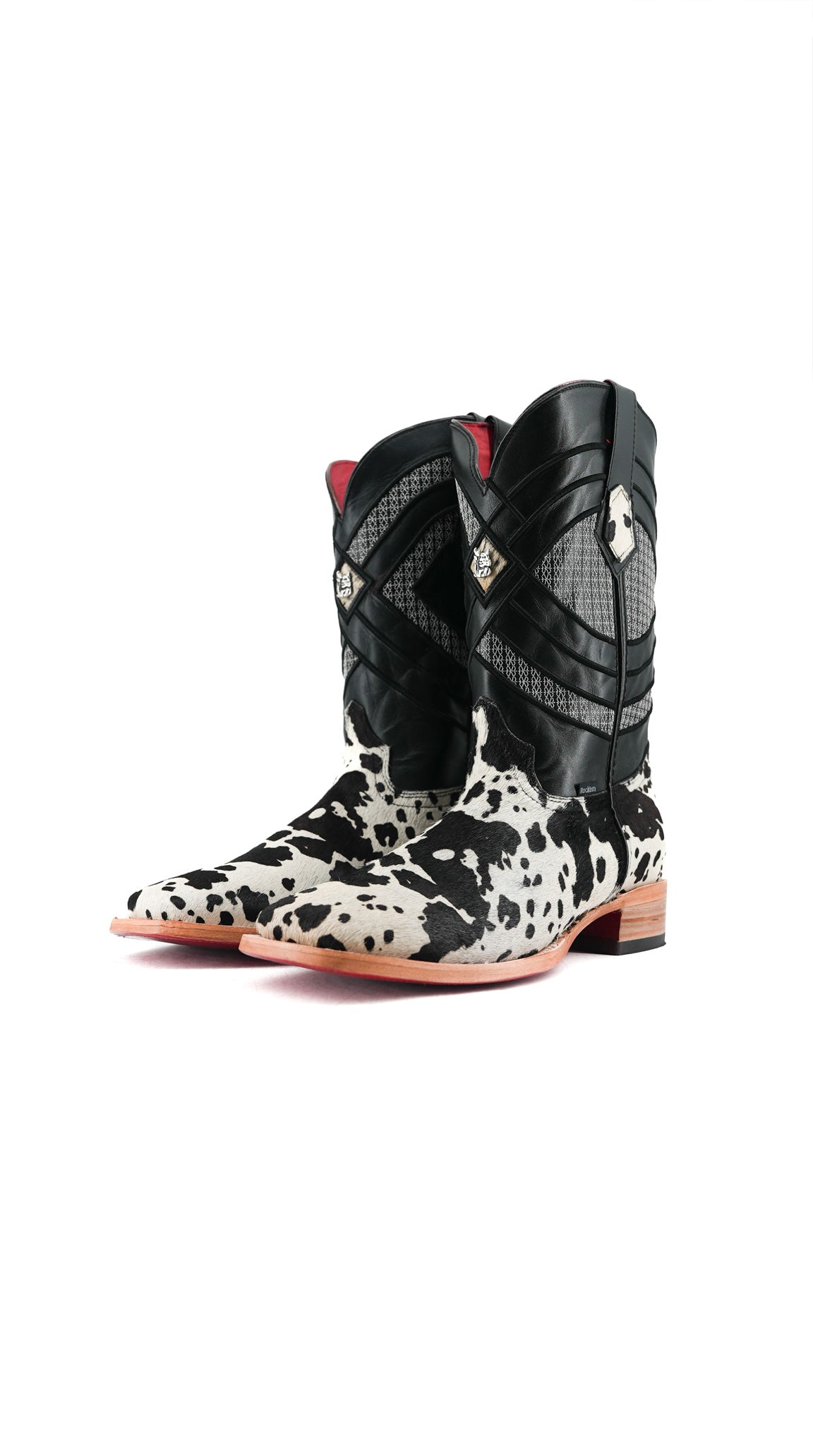 Prescott Cowhide Square Toe Cowboy Boot Size 13 Box RMF55