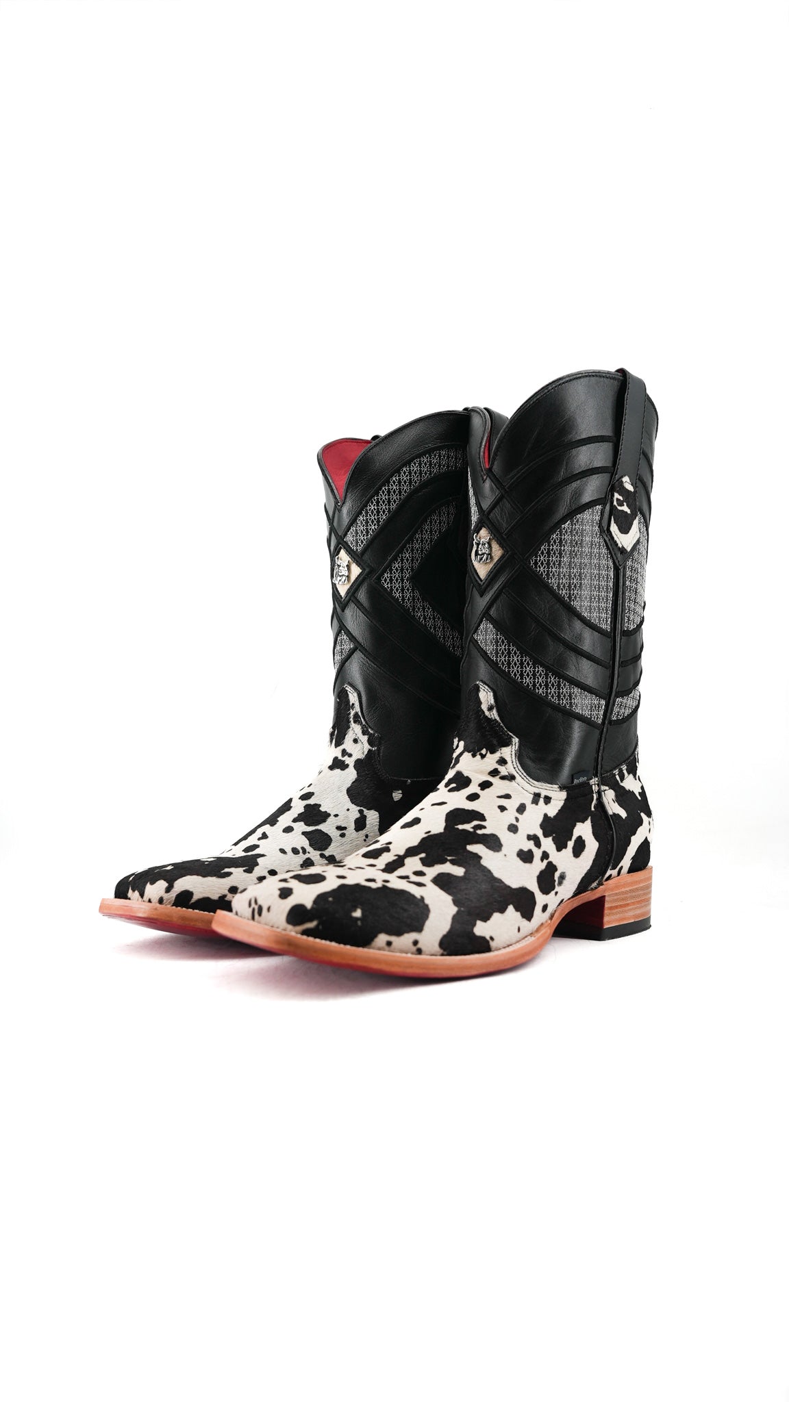 Prescott Cowhide Square Toe Cowboy Boot Size 14 Box RMF56