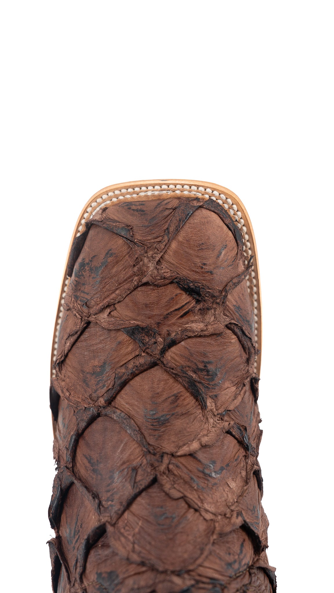 Monroe Pirarucu Exotic Square Toe Cowboy Boot