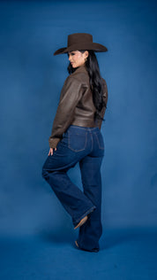Nellie High-Rise Wide Leg Jeans