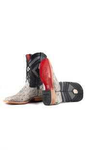 Prescott Cowhide Square Toe Cowboy Boot Size 6 Box QM2 FINAL SALE