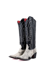 Bianca Tall Red Bottom Cowhide Snip Toe Cowgirl Boot Size 7 Box CW9