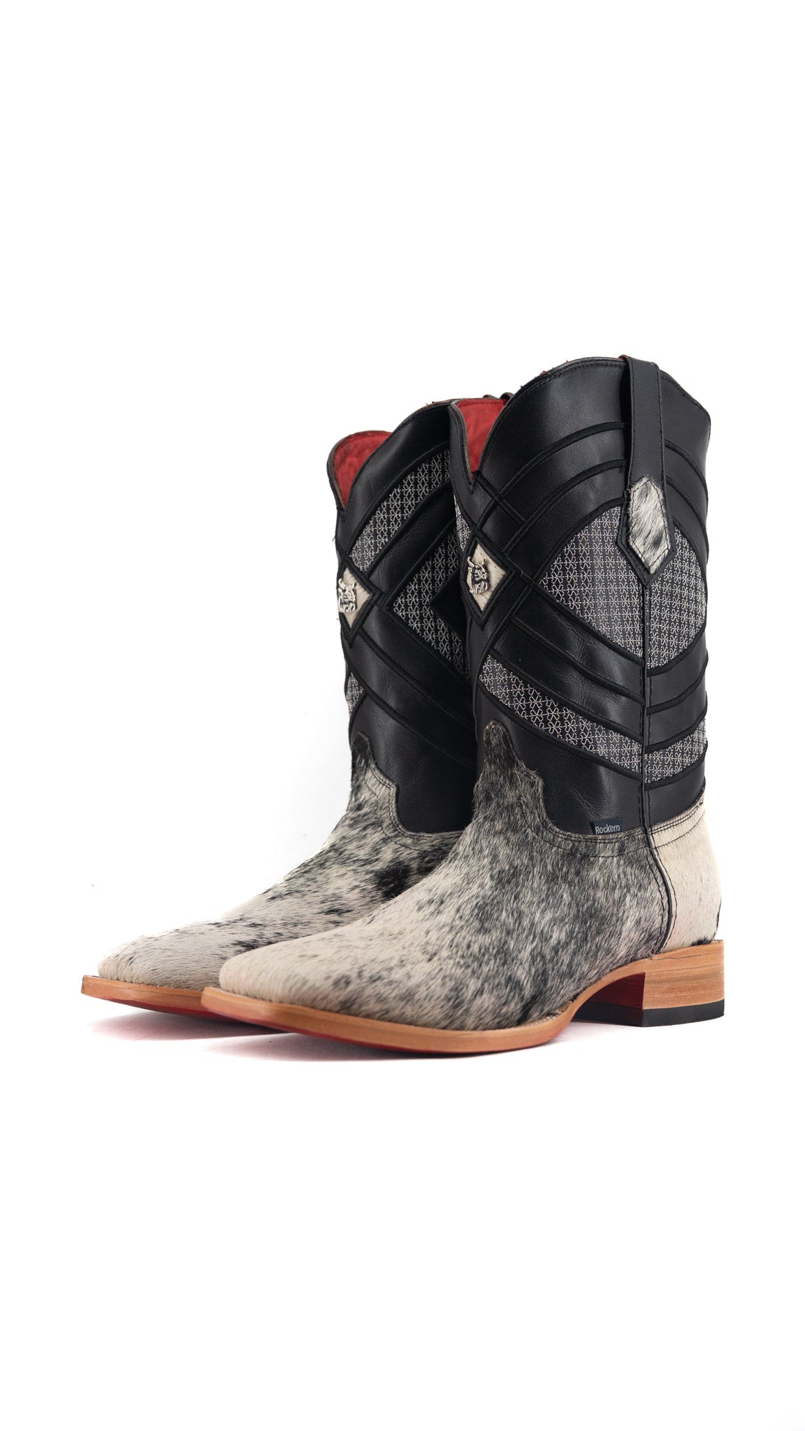Prescott Cowhide Square Toe Cowboy Boot Size 10 Box QM40 FINAL SALE