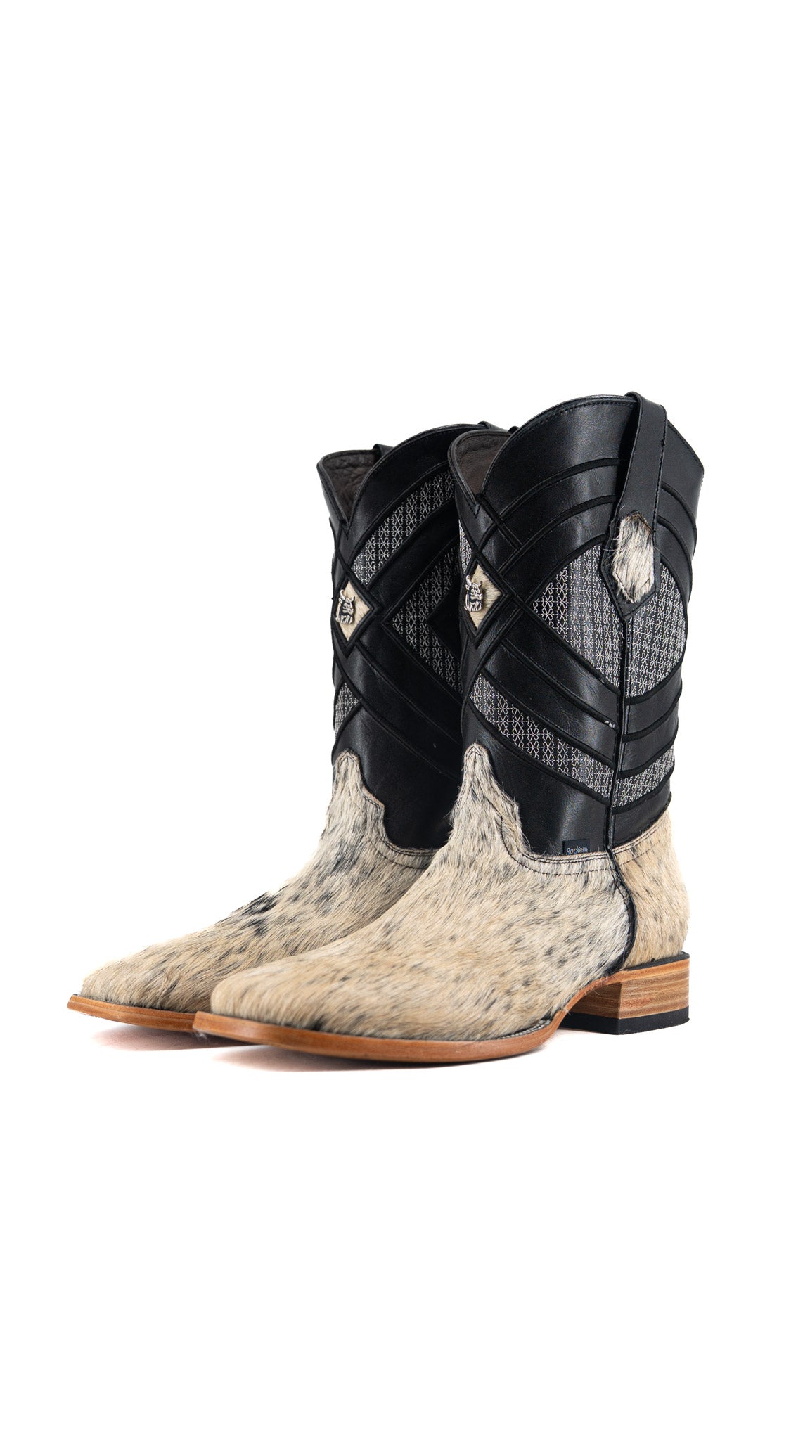 Prescott Cowhide Square Toe Cowboy Boot Size 10.5 Box QM42 FINAL SALE