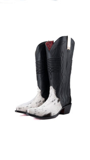 Dalia Midi Cowhide Red Bottom Wide Calf Snip Toe Cowgirl Boot Size 7 Box CW49