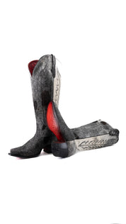 Charlotte Red Bottom Wide Calf Tall Cowgirl Boot Size 9.5 Box CW74
