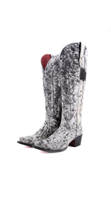Charlotte Red Bottom Wide Calf Tall Cowgirl Boot Size 10 Box CW77