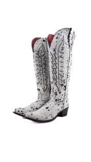 Charlotte Red Bottom Wide Calf Tall Cowgirl Boot Size 11 Box CW78