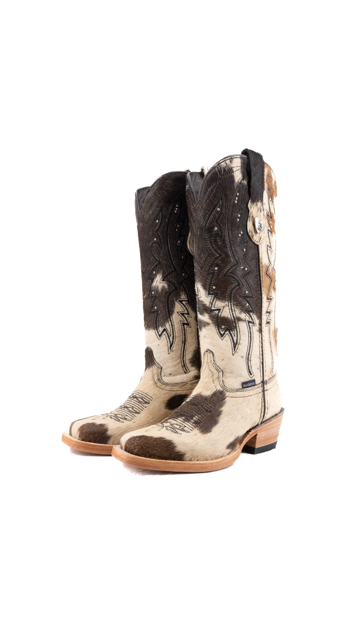 Short Shaft Cowhide Square Toe – Rock'Em