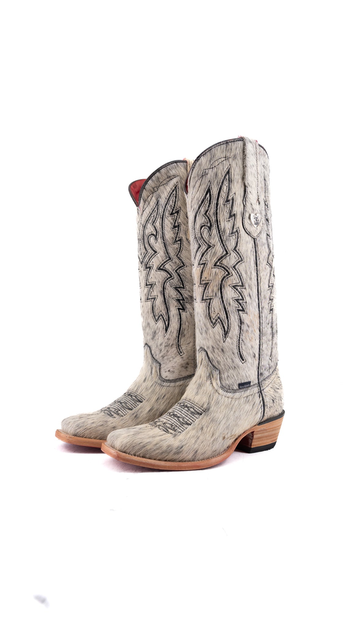 Short Shaft Cowhide Square Toe – Rock'Em