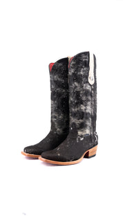 Alexa Cowhide Red Bottom Frontier Toe Cowgirl Boot Size 8 Box CW91