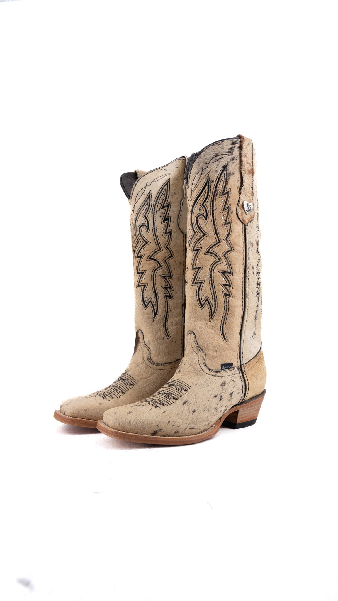 Short Shaft Cowhide Square Toe – Rock'Em