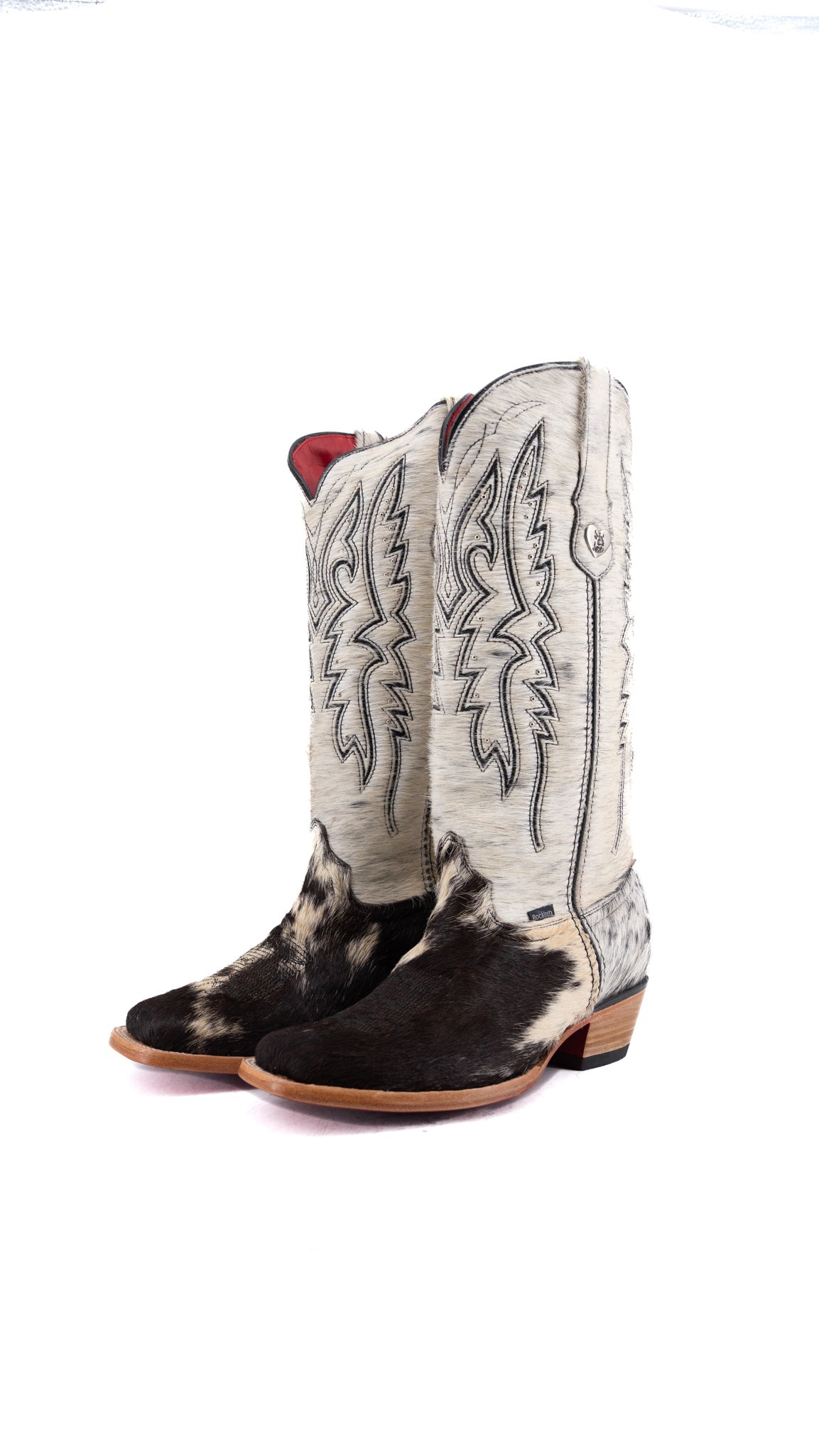 Short Shaft Cowhide Square Toe – Rock'Em