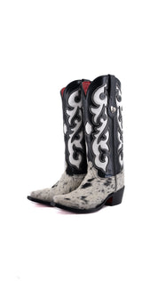 Emely Midi Cowhide Red Bottom Snip Toe Cowgirl Boot  Size 5 Box CW97