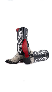 Emely Midi Cowhide Red Bottom Snip Toe Cowgirl Boot  Size 6 Box CW99