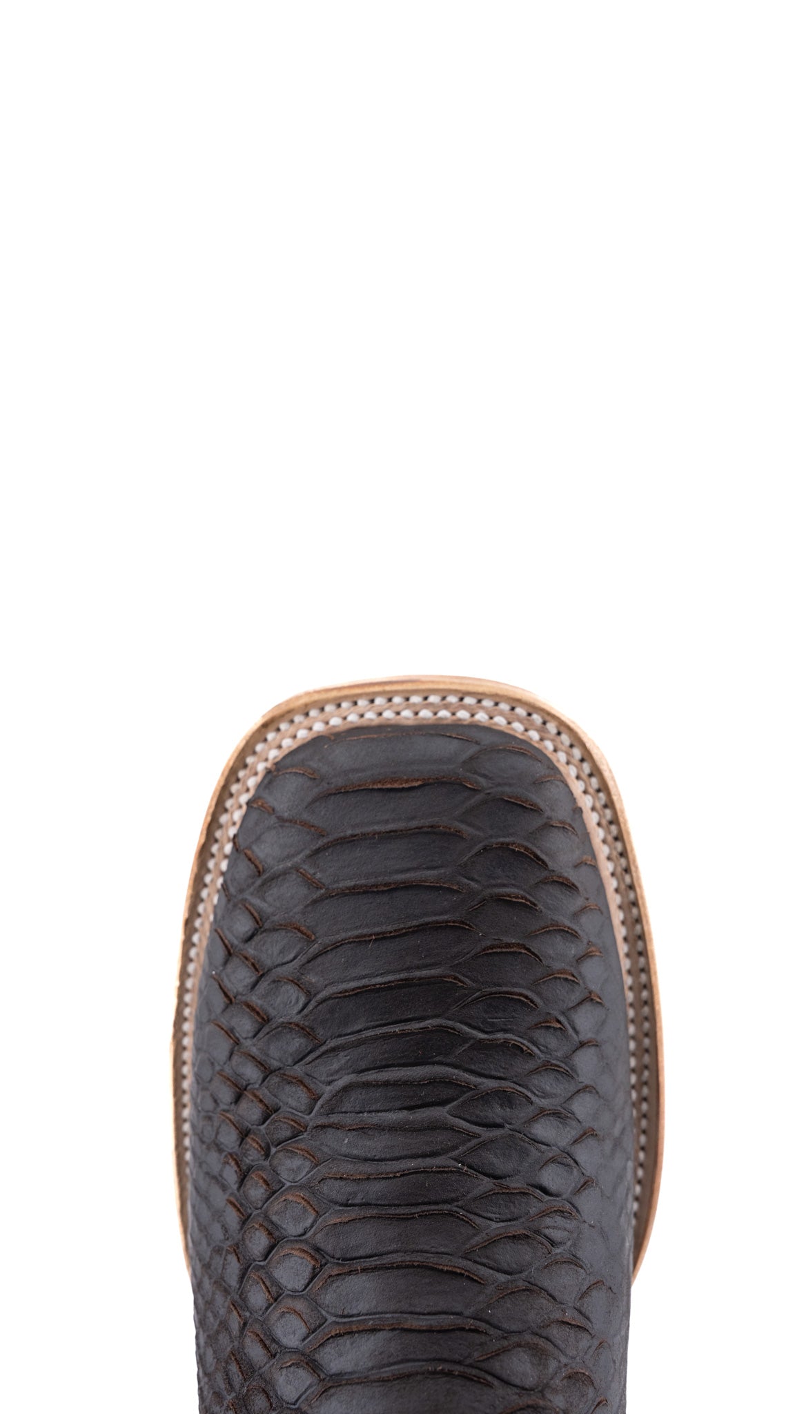 Bruce Matte Python Square Toe Cowboy Boot