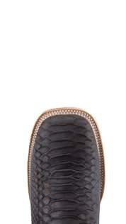 Bruce Matte Python Square Toe Cowboy Boot