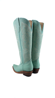 Perla Tall Wide Calf Snip Toe Cowgirl Boot