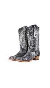 Carmina Cowhide Snip Toe Cowgirl Boot Size 8 Box EU42