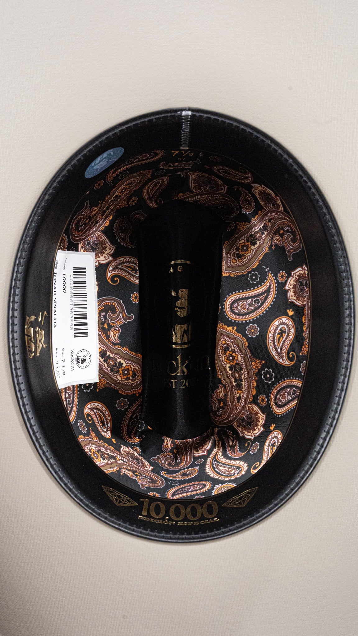 Rock'em 10000X Diamond Jonah Sinaloa Straw Hat