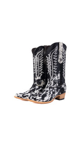 Carmina Cowhide Snip Toe Cowgirl Boot Size 9 Box EU45