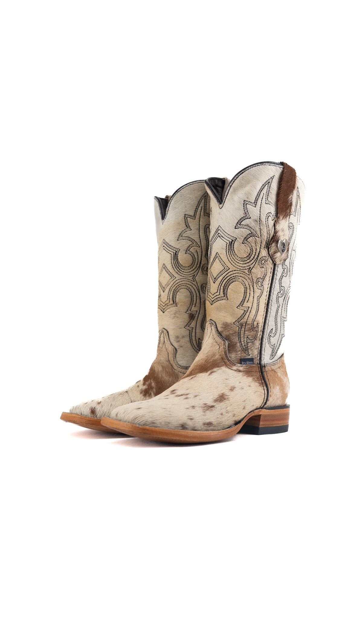 Katherine Cowhide Square Toe Cowgirl Boot Size 5.5 Box TW5 FINAL SALE