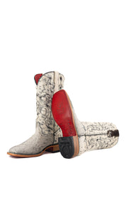 Katherine Cowhide Square Toe Cowgirl Boot Size 7 Box TW7 FINAL SALE