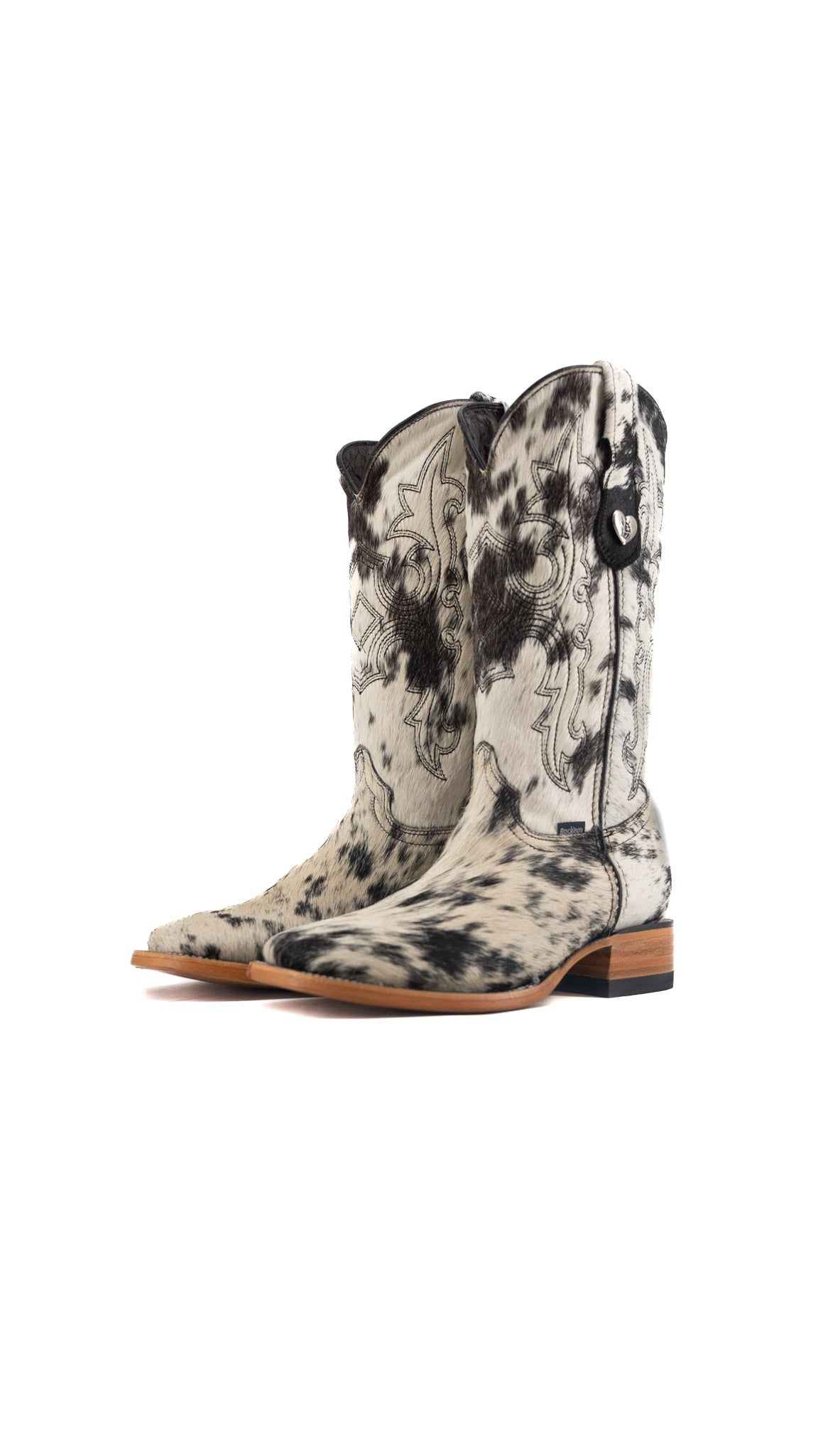 Katherine Cowhide Square Toe Cowgirl Boot Size 7.5 Box TW9 FINAL SALE