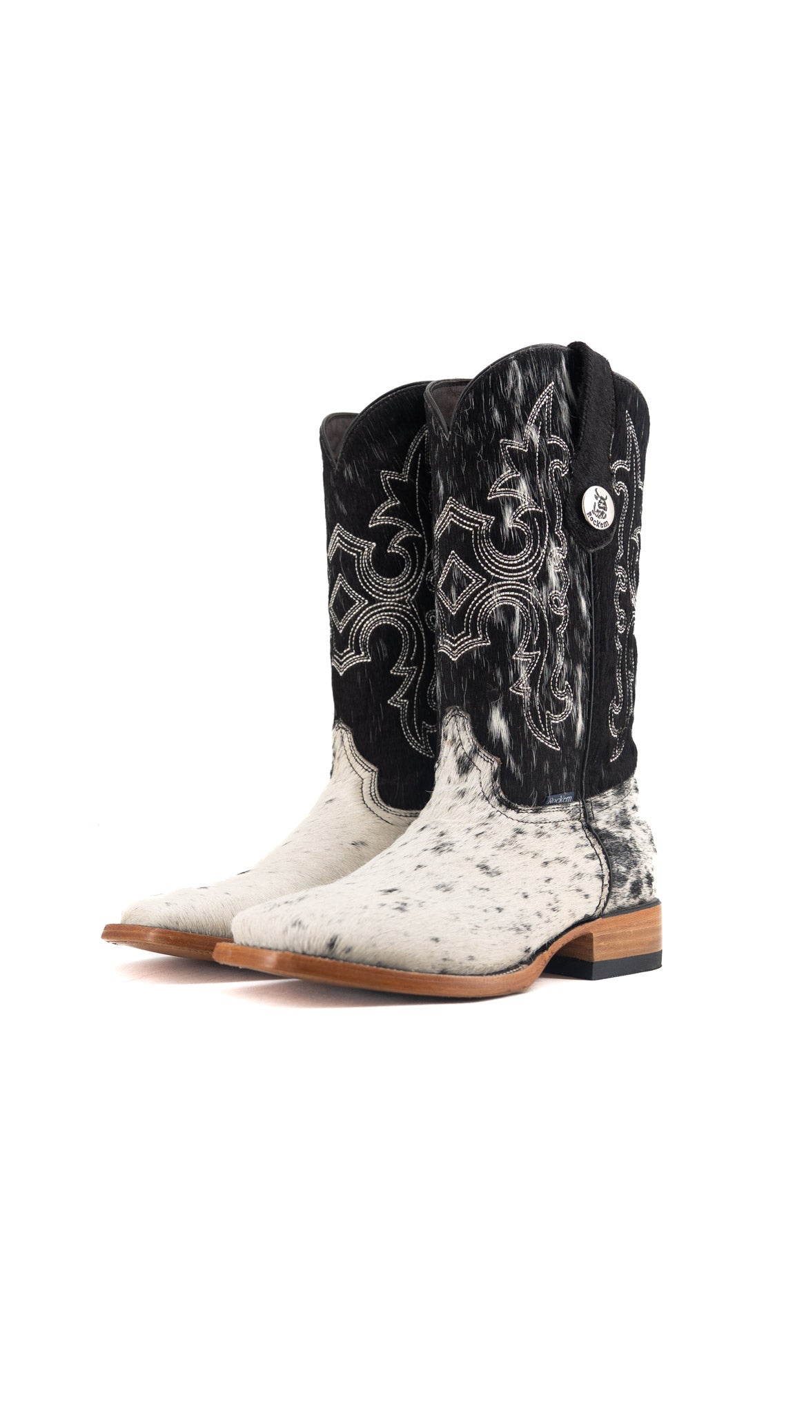 Katherine Cowhide Square Toe Cowgirl Boot Size 8 Box TW11 FINAL SALE