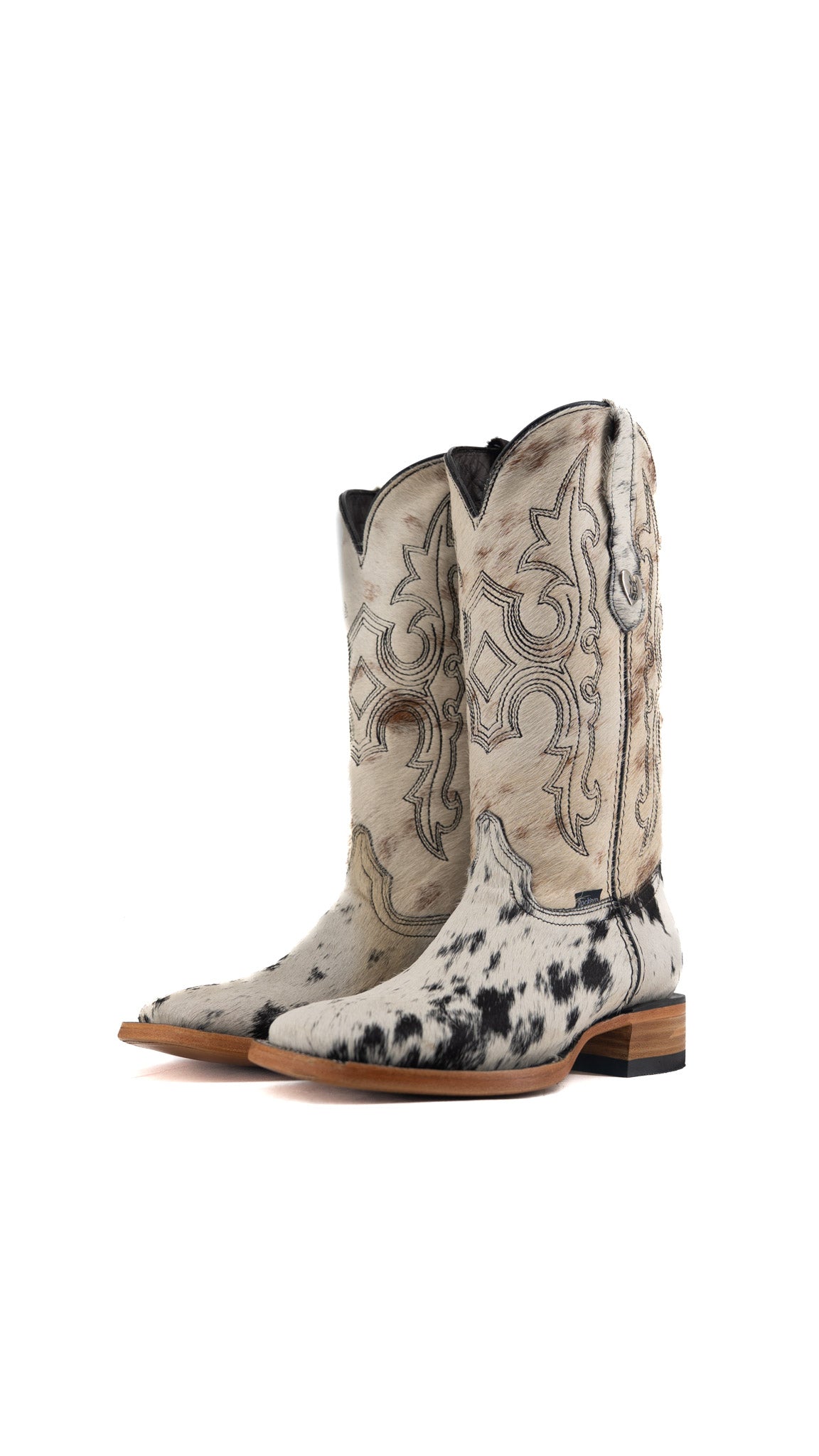 Katherine Cowhide Square Toe Cowgirl Boot Size 8 Box TW12 FINAL SALE