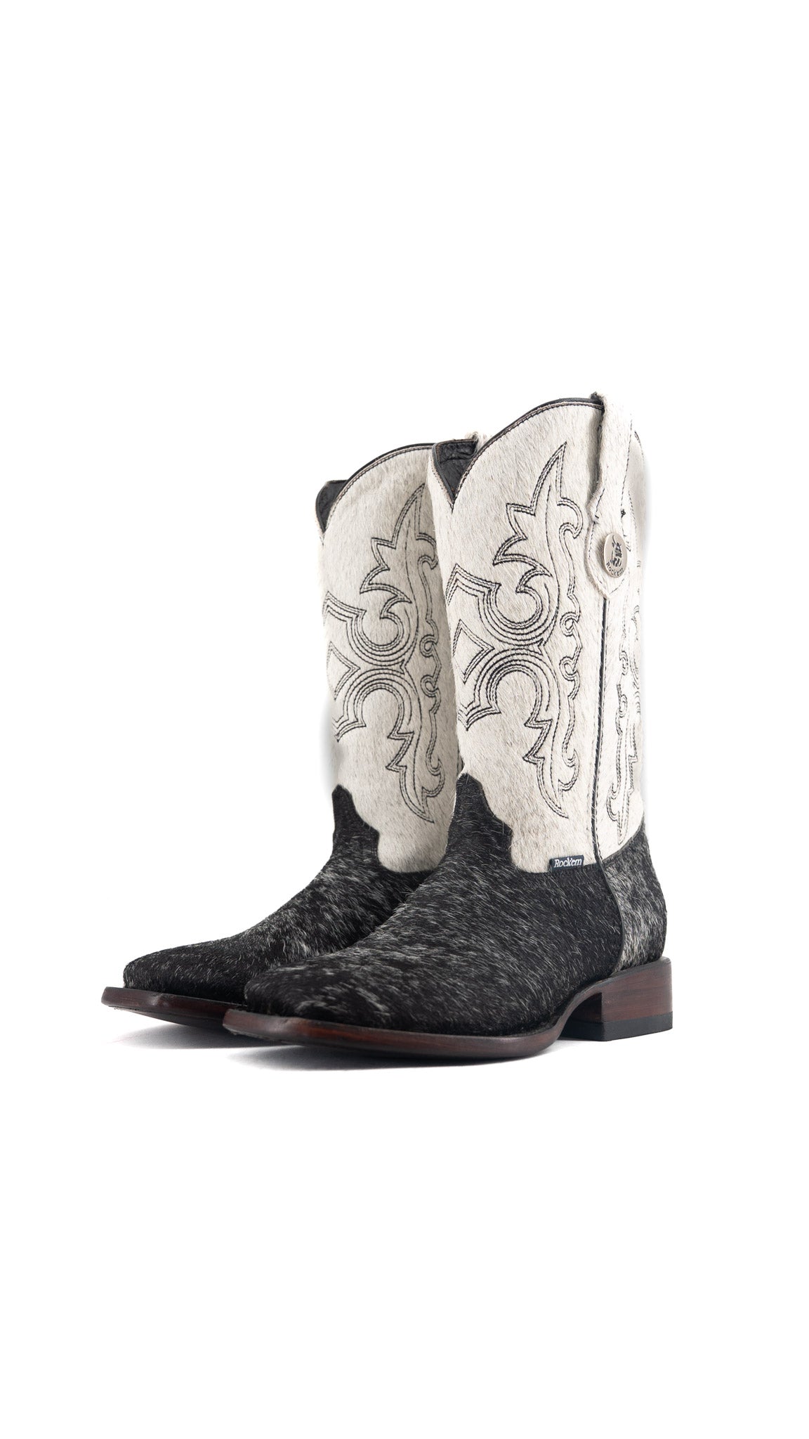 Katherine Cowhide Square Toe Cowgirl Boot Size 8 Box TW13 FINAL SALE