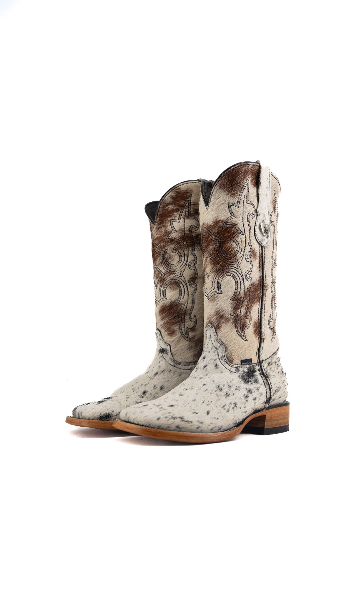 Katherine Cowhide Square Toe Cowgirl Boot Size 8 Box TW14 FINAL SALE