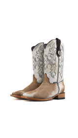 Katherine Cowhide Square Toe Cowgirl Boot Size 8 Box TW20 FINAL SALE