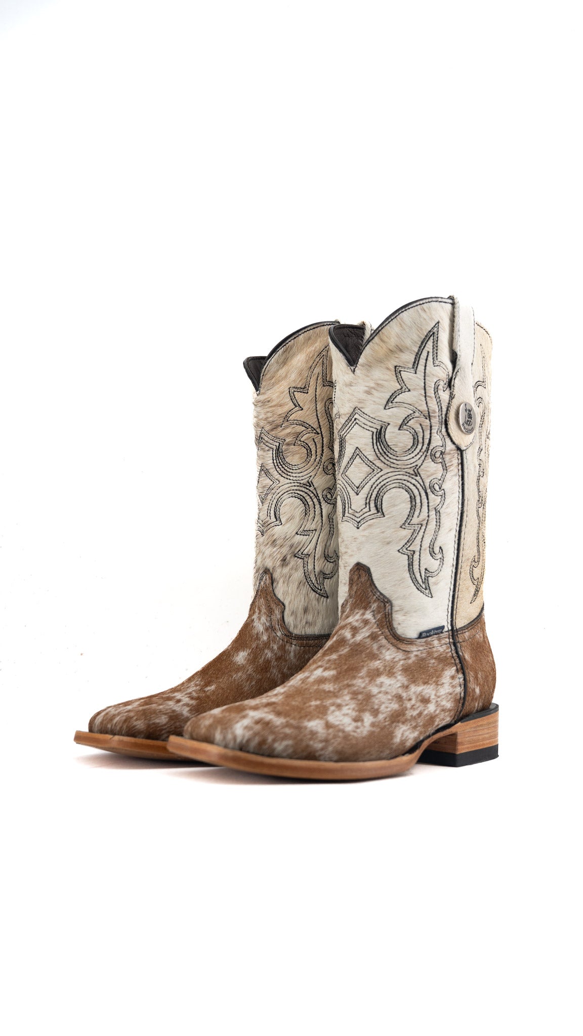 Katherine Cowhide Square Toe Cowgirl Boot Size 8.5 Box TW26 FINAL SALE
