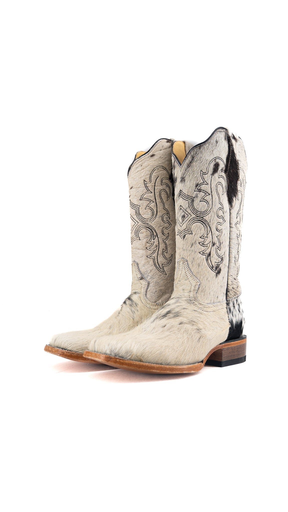 Katherine Cowhide Square Toe Cowgirl Boot Size 8.5 Box TW28 FINAL SALE